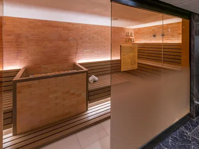 Clay sauna at Mandara Spa aboard Norwegian Aqua