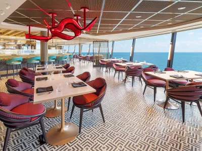 Sukhothai restaurant aboard Norwegian Aqua